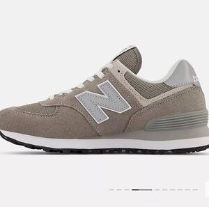 New Balance Classic 574 Grey Suede & Mesh Sneaker